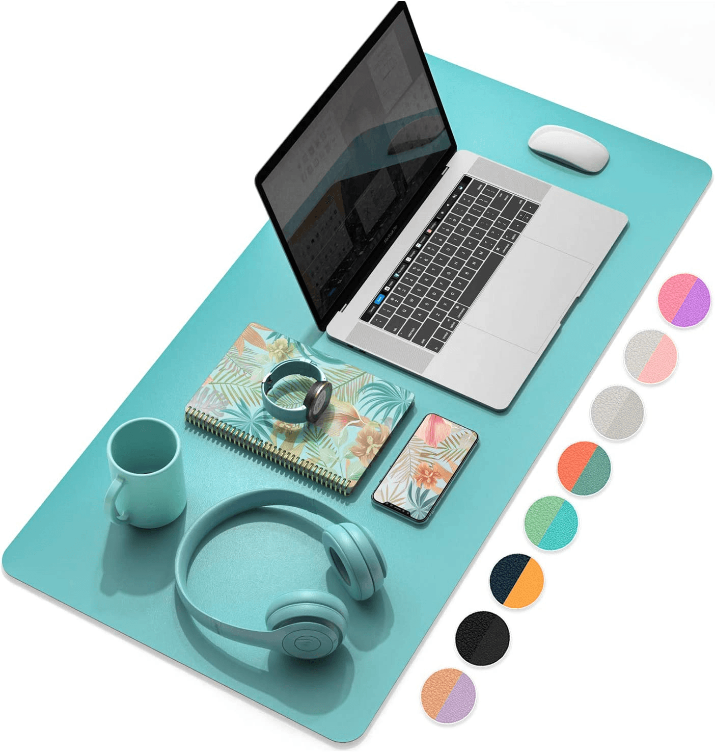 Premium Leather Desk Pad - Large Waterproof Blotter