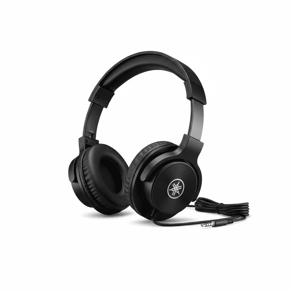 Yamaha HPH-50B Over-Ear Headphones in Black