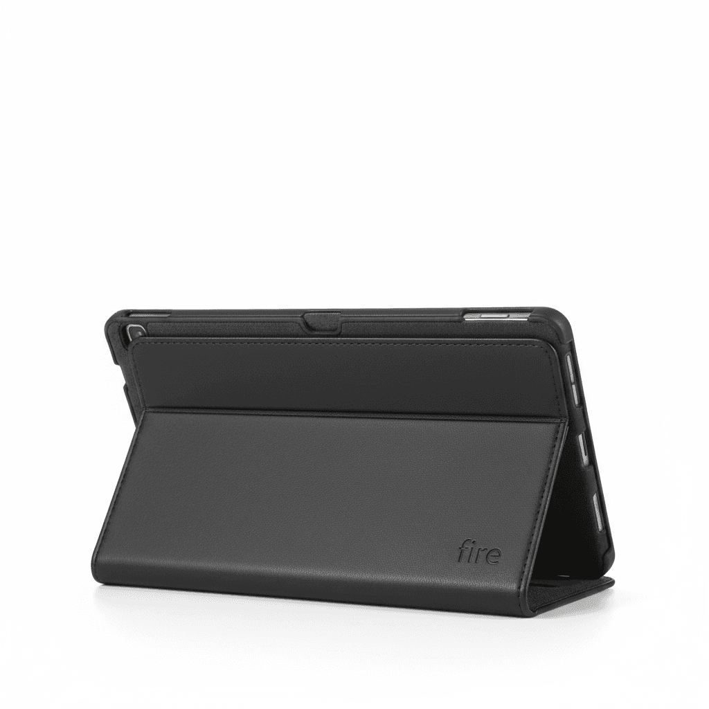 Premium Charcoal Black Cover for Fire HD 10 Tablet