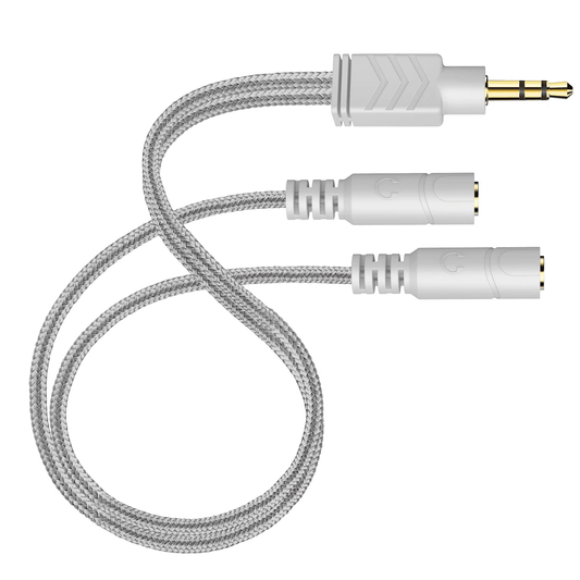 3.5mm Headphone Splitter Cable - Premium AUX Splitter