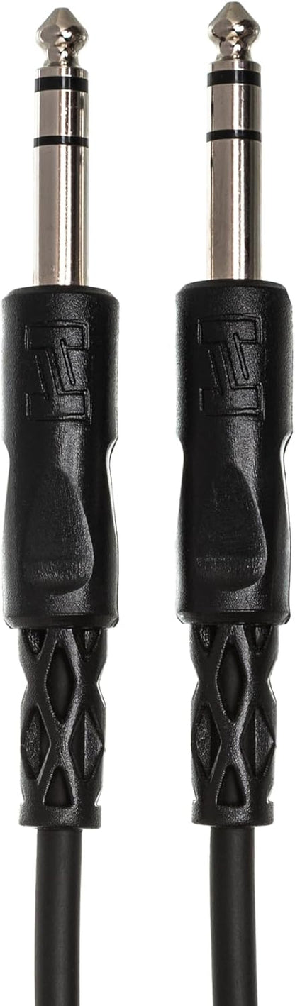 CSS-103 3ft Balanced Interconnect Cable - 1/4 Inch TRS to TRS