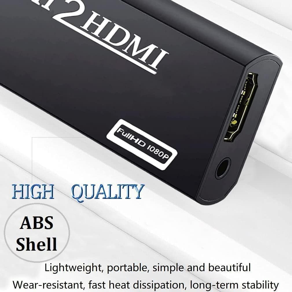 Elevate Your Wii Gaming Experience with Our 1080P HDMI Adapter - Stunning Video & Audio for Ultimate Gameplay!
