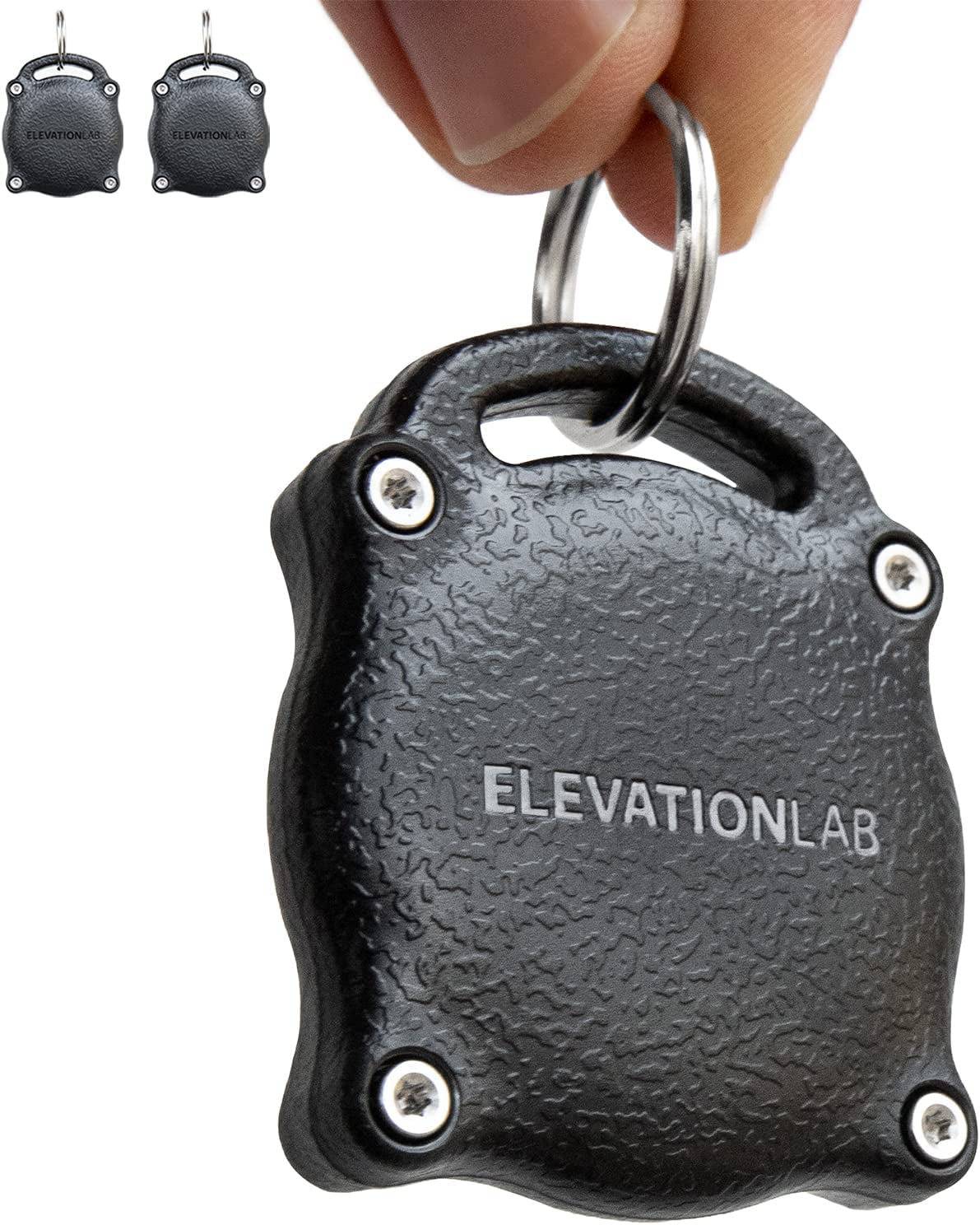 Elevate Your Tracking Game with the Waterproof Airtag Keychain Case - Indestructible, Discreet, and Secure (2 Pack)