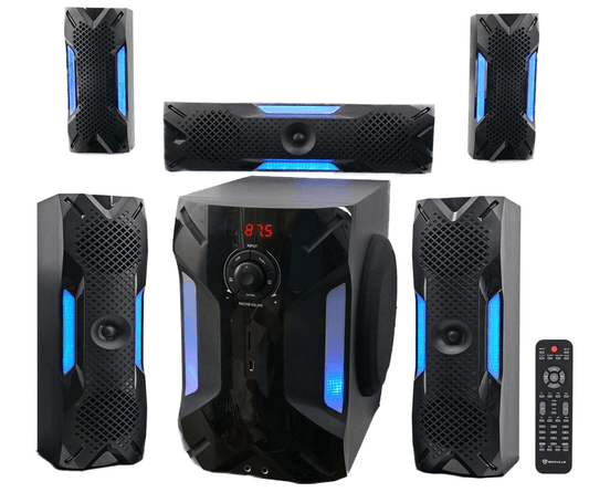 1000W 5.1 Channel Home Theater System with Bluetooth & USB