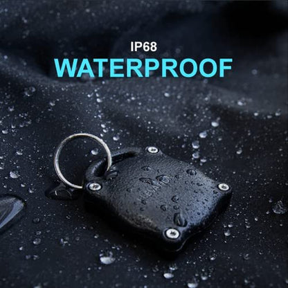 Elevate Your Tracking Game with the Waterproof Airtag Keychain Case - Indestructible, Discreet, and Secure (2 Pack)