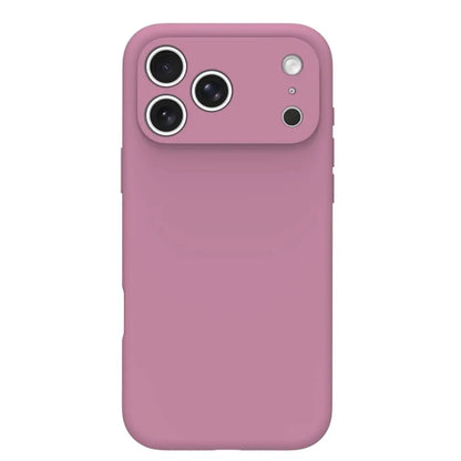 HEXI Cute Liquid Silicone Case for Iphone 17 Series, Soft Touch Slim Shockproof Cover with Full Camera Protection, Microfiber Lining, Girly Morandi Colors