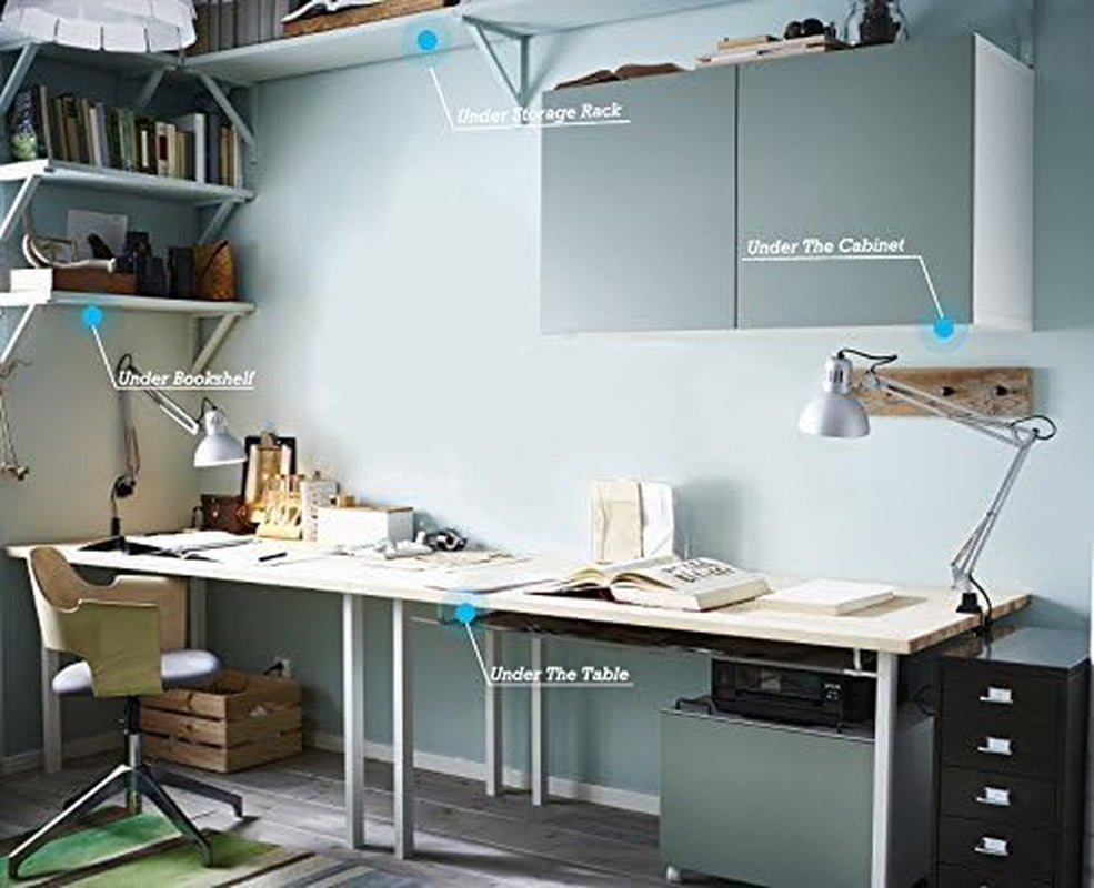Premium Dual Headphone Hanger Stand - Space-Saving Aluminum Hook for Desk, Versatile Mounting Options for All Headphones, Sleek Black Design