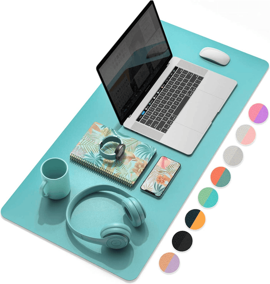 Premium Leather Desk Pad - Large Waterproof Blotter