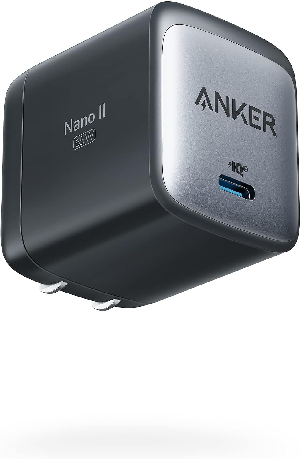 Anker Nano USB C Charger,65W Gan II PPS Fast Compact Foldable Charger for Macbook Pro, Galaxy, Dell, Iphone 17/16, Ipad Pro, and More | Fast Compact Foldable Charger for Macbook Pro Ipad Pro, and More