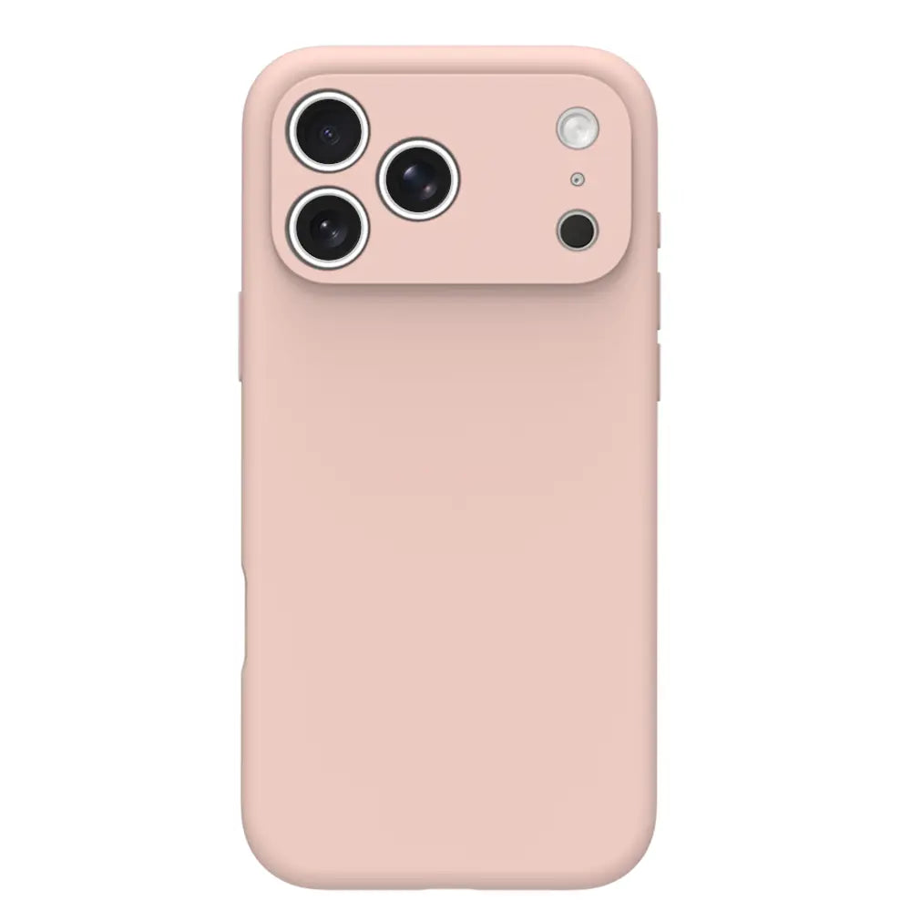 HEXI Cute Liquid Silicone Case for Iphone 17 Series, Soft Touch Slim Shockproof Cover with Full Camera Protection, Microfiber Lining, Girly Morandi Colors