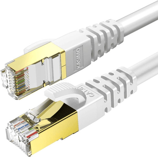 CAT8 Ethernet Cable 5FT 2-Pack - Ultra-Fast 40Gbps