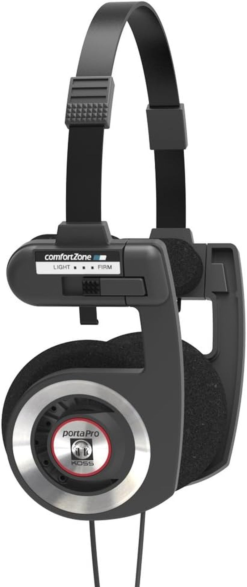 Porta Pro On-Ear Headphones - Classic Retro Design with Collapsible Feature and Included Carrying Case