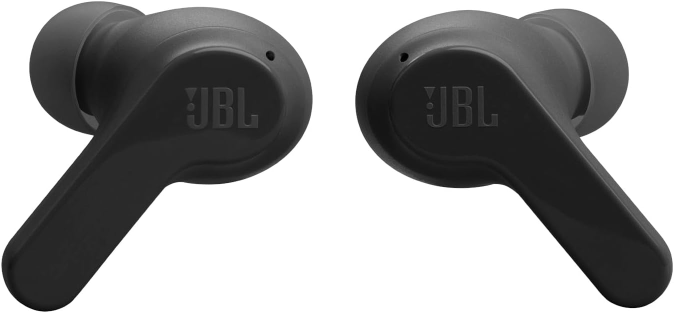 Vibe Beam - True Wireless Earbuds - Black |  Deep Bass Sound, Comfortable Fit, up to 32 8H 24H Total Hours of Battery Life with Speed Charging