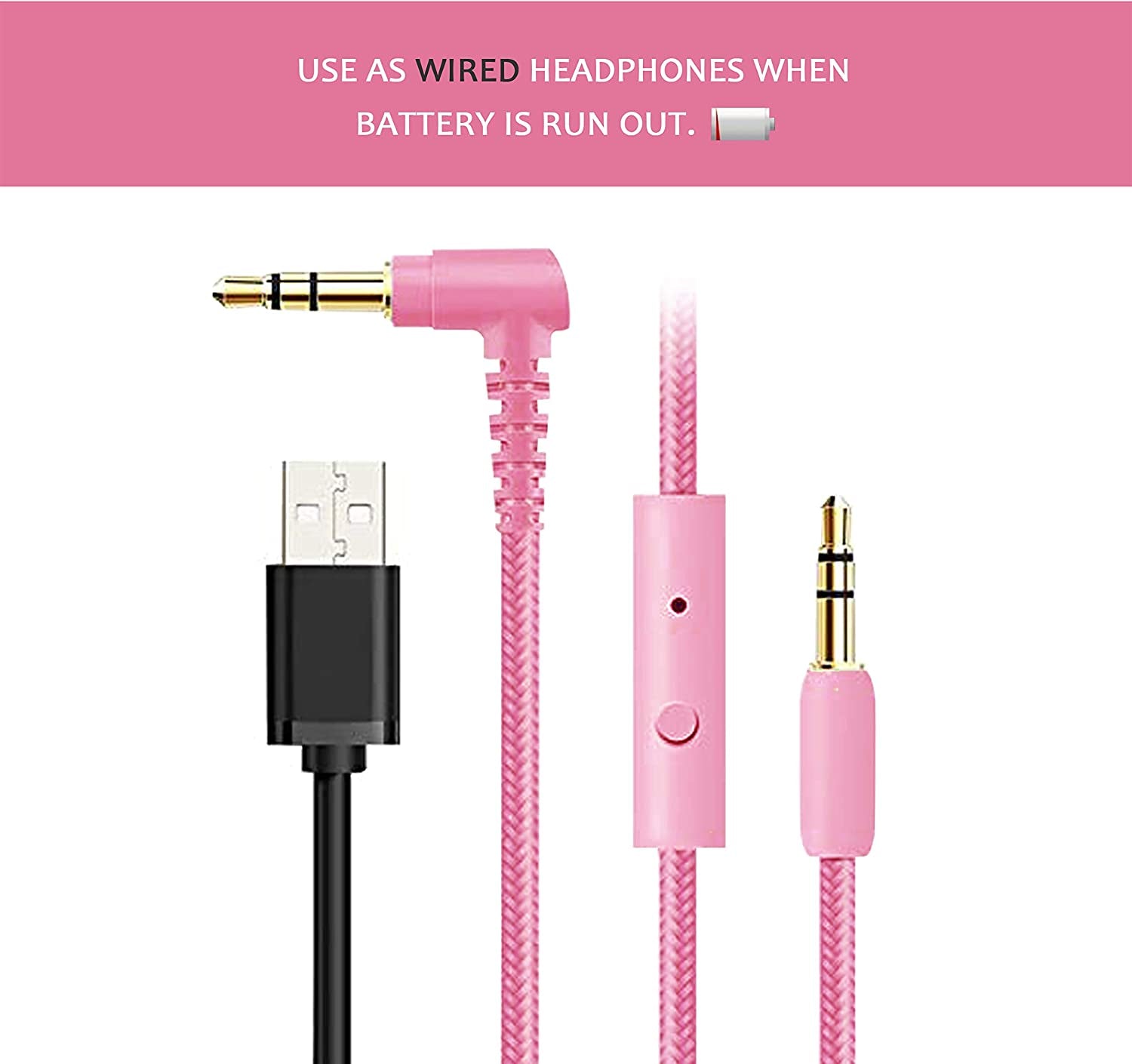 CT-7 Cat Ear Bluetooth Headphones for Kids - LED Light Up, Wireless Over Ear with Microphone & Volume Control - Perfect for Travel, School & Devices (Pink & Green)