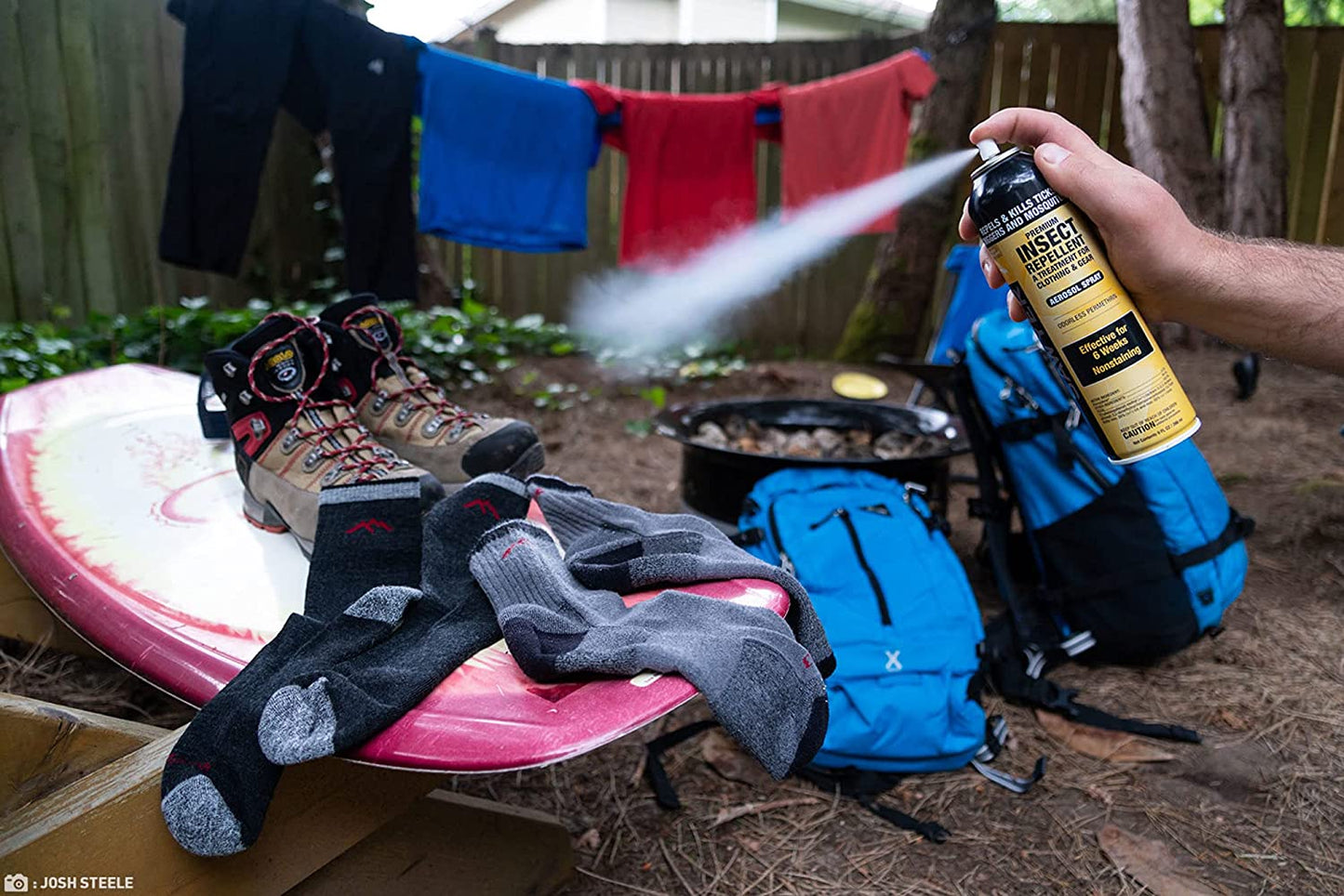 Premium Permethrin Insect Repellent for Clothing, Gear, and Tents Protection