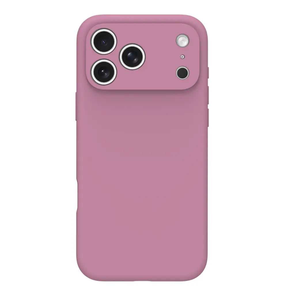 HEXI Cute Liquid Silicone Case for Iphone 17 Series, Soft Touch Slim Shockproof Cover with Full Camera Protection, Microfiber Lining, Girly Morandi Colors