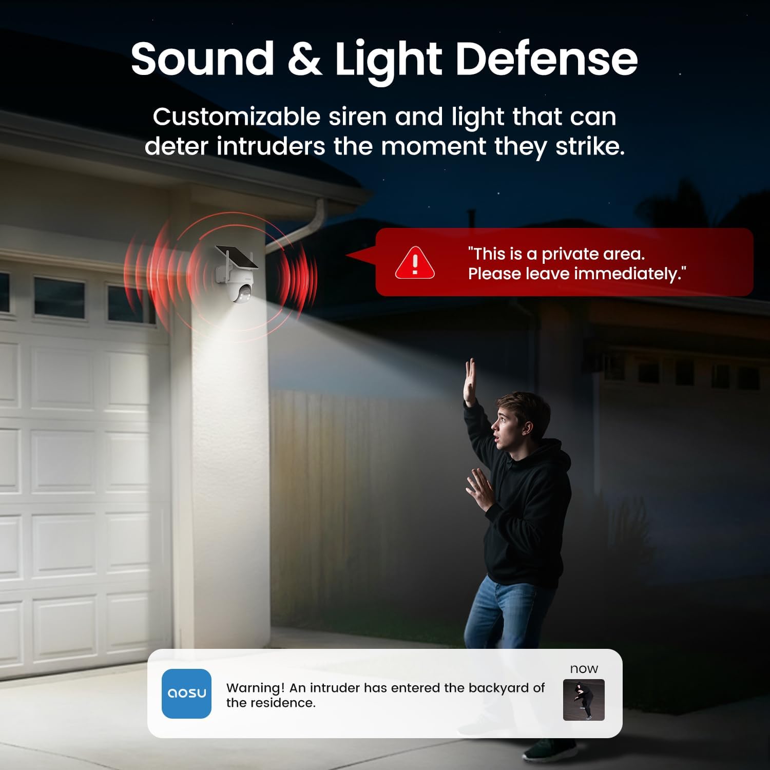 Security Cameras Outdoor Wireless, 4 Cam-Kit, No Subscription Required, Solar-Powered, Home Security Cameras System with 360° Pan & Tilt, Auto Tracking, 2K Color Night Vision, Easy Setup