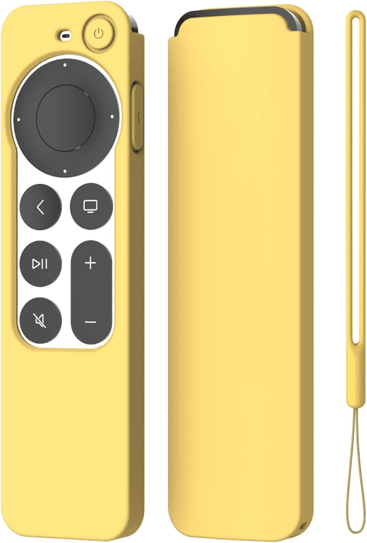 Compatible with Apple TV 4K Siri Remote Case, Yellow