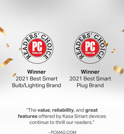 Kasa Smart Plug Power Strip HS300, Surge Protector with 6 Individually Controlled Smart Outlets and 3 USB Ports, Works with Alexa & Google Home, No Hub Required