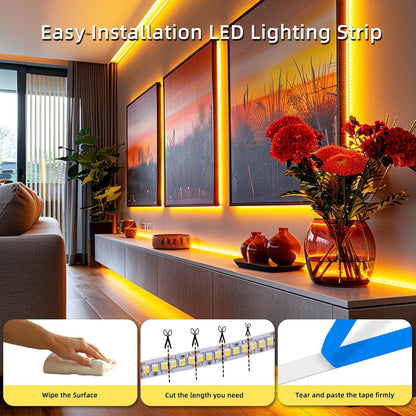 USB Led Strip Light 5V,3.28Ft Flexible Led Strip Lights with Self Adhesive,Dimmable Light Strips 2800K-6500K for 3D Printer External Lighting,Cabine,Mirror,Tv,Table Lighting,Home DIY