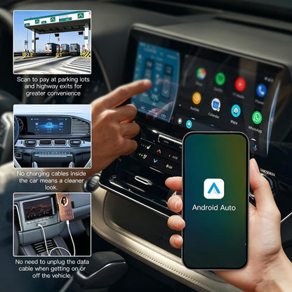 Wireless Car Play Adapter,Usb Dongle Plug & Play Dongle Converts Compatible for Carplay & Android Auto,Fast Auto Connect for Most Cars 2015-2025