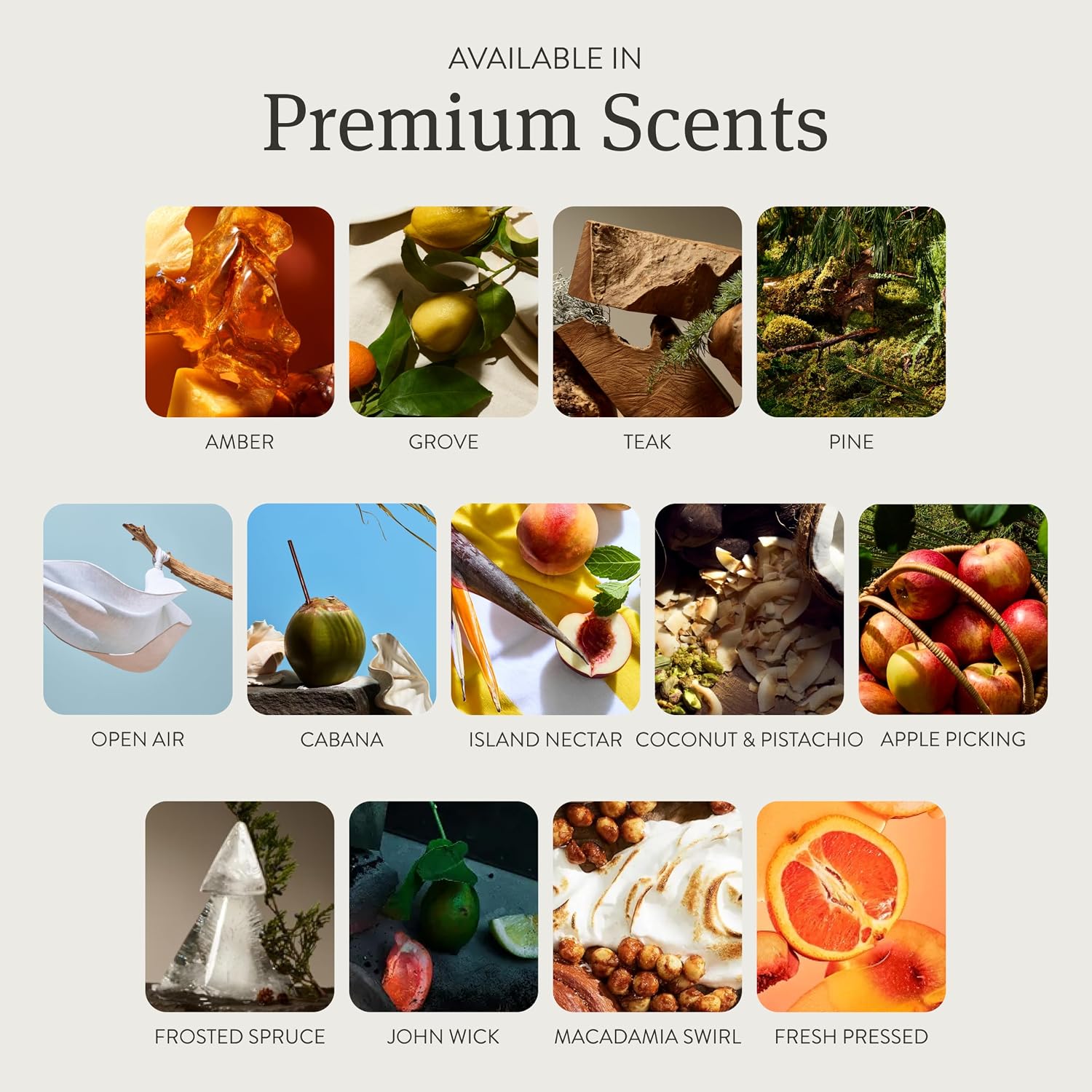Car Air Freshener - the Original Wood Air Freshener - Car Odor Eliminator - Long Lasting Scent - Auto Accessories - Metal Clip - Essential Oils - Clean Ingredients - Teak Scent Starter Kit