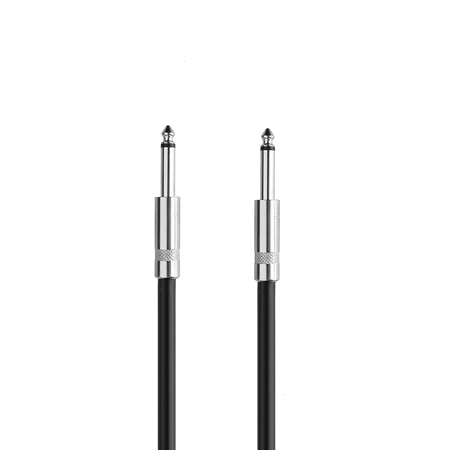 Premium 2-Pack 200 Ft 1/4" Speaker Cables - True 12AWG DJ/PA Audio Patch Cords for Enhanced Sound Performance