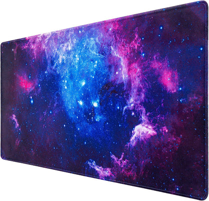 Large Extended Gaming Mouse Pad - 31.5x15.7 Inch Non-Slip Rubber Base Desk Mat for Keyboard and Mouse
