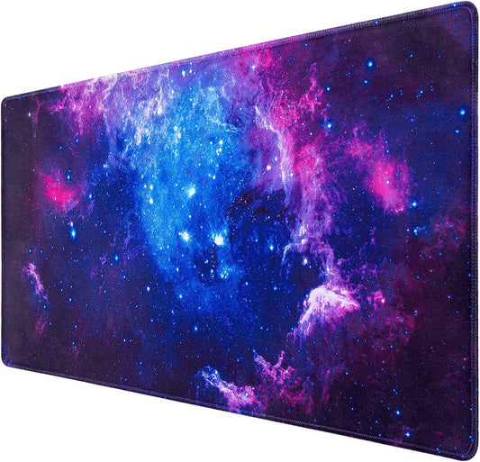 Large Extended Gaming Mouse Pad - 31.5x15.7 Inch Non-Slip Rubber Base Desk Mat for Keyboard and Mouse
