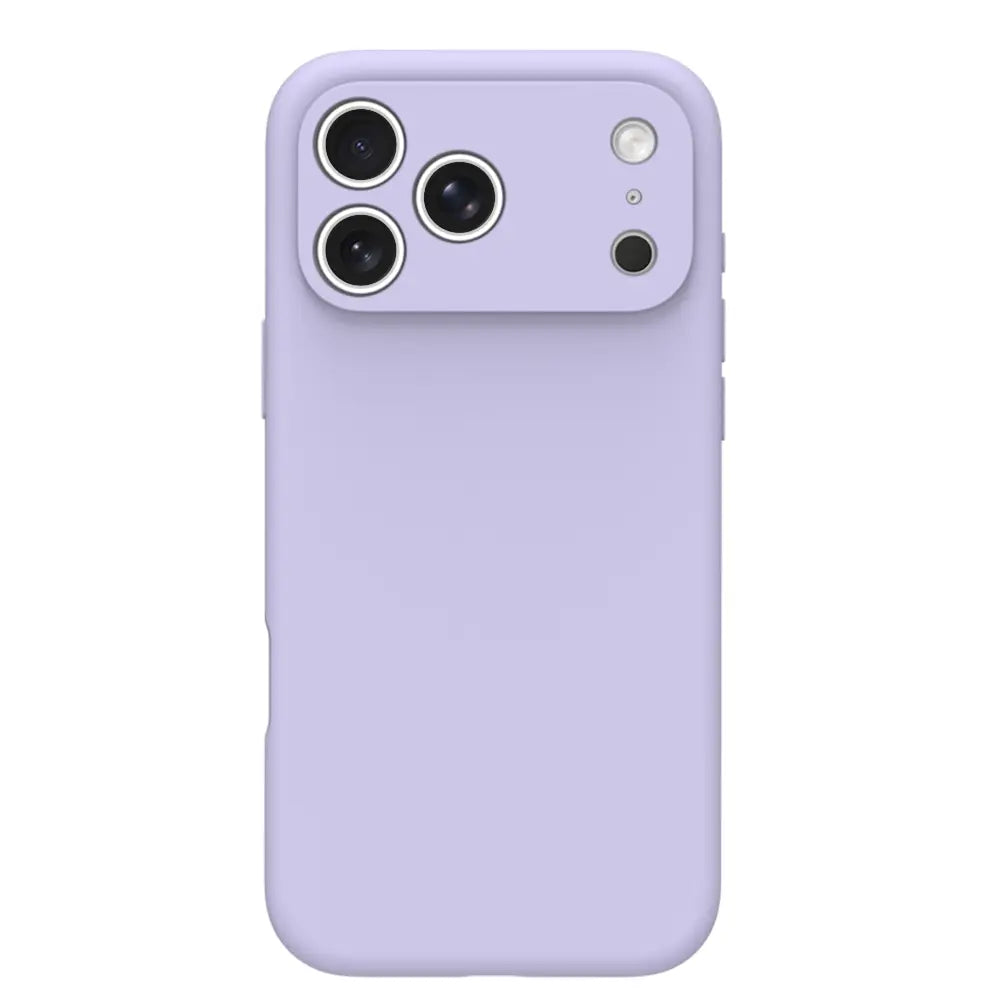 HEXI Cute Liquid Silicone Case for Iphone 17 Series, Soft Touch Slim Shockproof Cover with Full Camera Protection, Microfiber Lining, Girly Morandi Colors