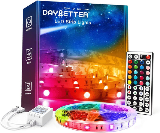 Led Strip Lights for Bedroom, 32.8Ft RGB Color Changing