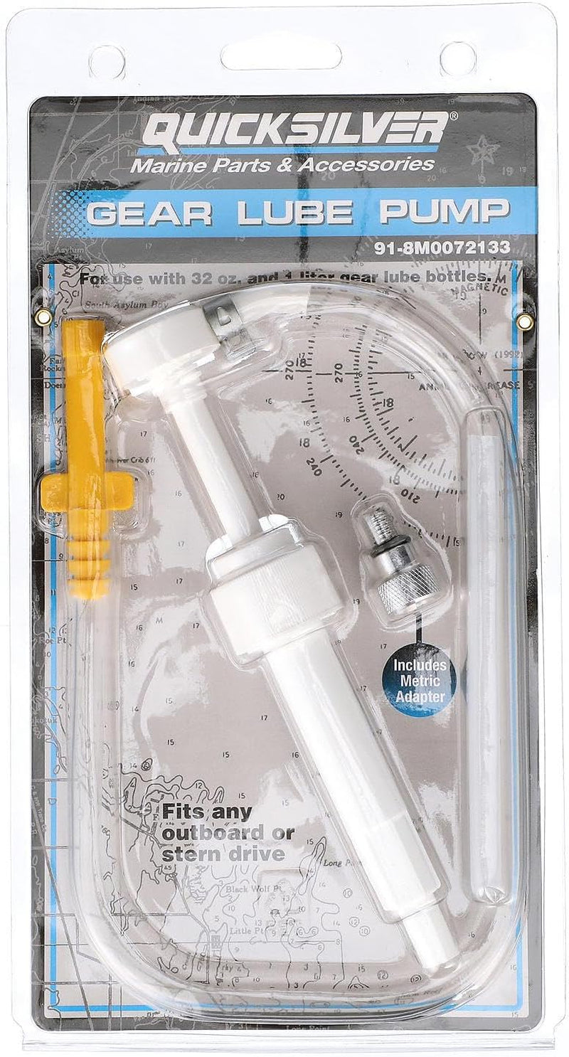 Effortless Gear Lube Pump for Smooth Oil Transfers - Perfect for Your Marine Adventures!