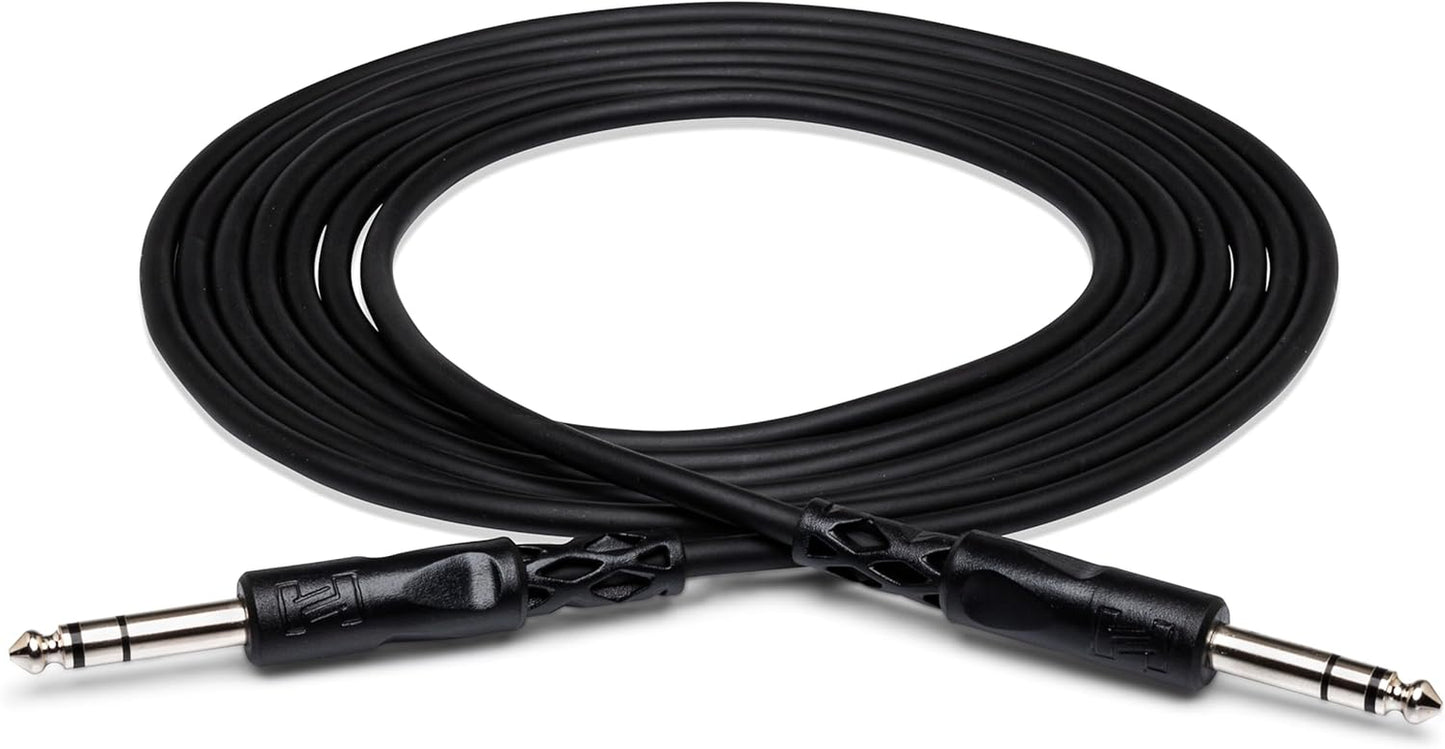 CSS-103 3ft Balanced Interconnect Cable - 1/4 Inch TRS to TRS