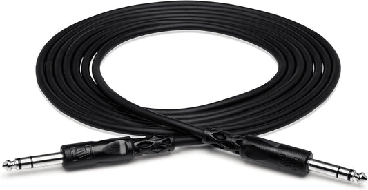 CSS-103 3ft Balanced Interconnect Cable - 1/4 Inch TRS to TRS
