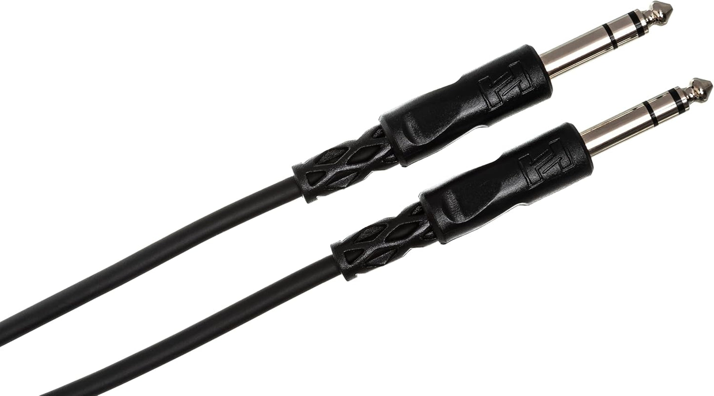 CSS-103 3ft Balanced Interconnect Cable - 1/4 Inch TRS to TRS