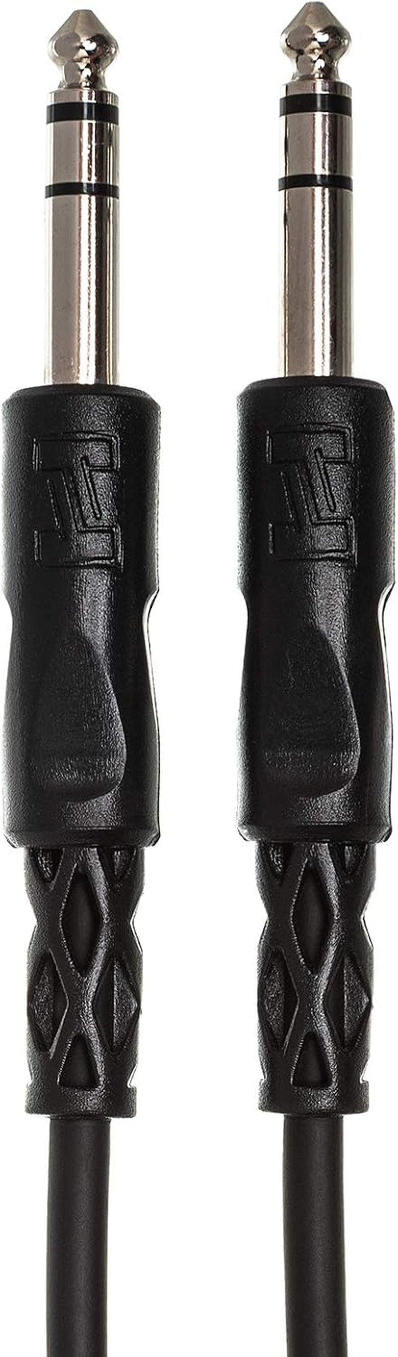 CSS-103 3ft Balanced Interconnect Cable - 1/4 Inch TRS to TRS