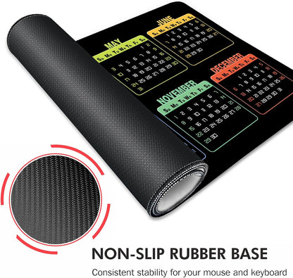 Transform Your Workspace with the XXL Large Gaming Mouse Pad - Ultimate Comfort and Control for Gaming and Office Use (35.4" x 15.7")