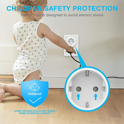 European to US Plug Adapter - Travel Converter for EU Type C & E/F Plugs to USA - Ideal for Spain, France & More!