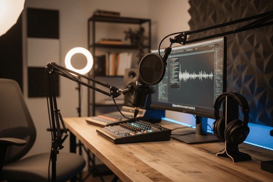 FIFINE AM8 Microphone Lifestyle