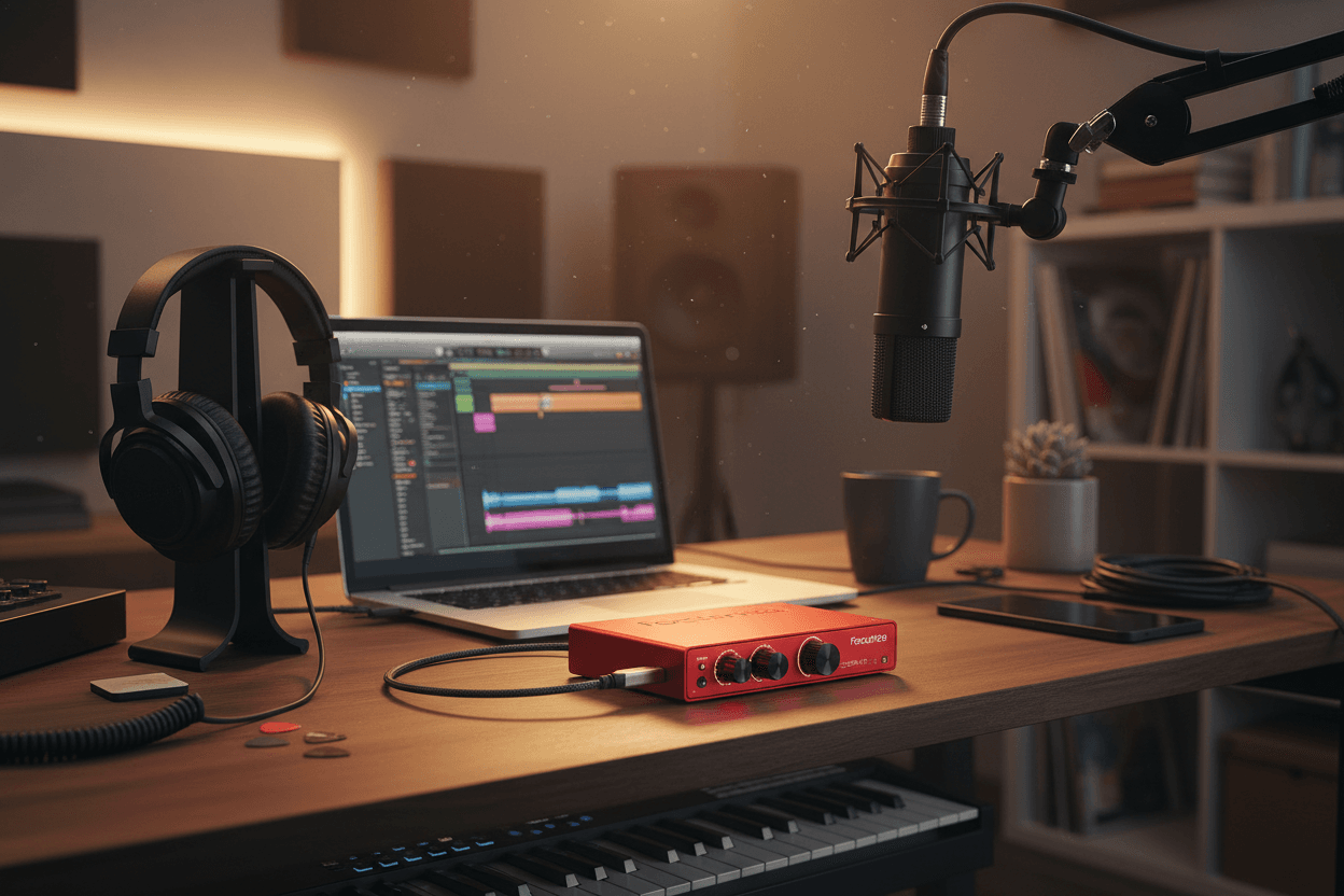 Focusrite Scarlett Solo Lifestyle